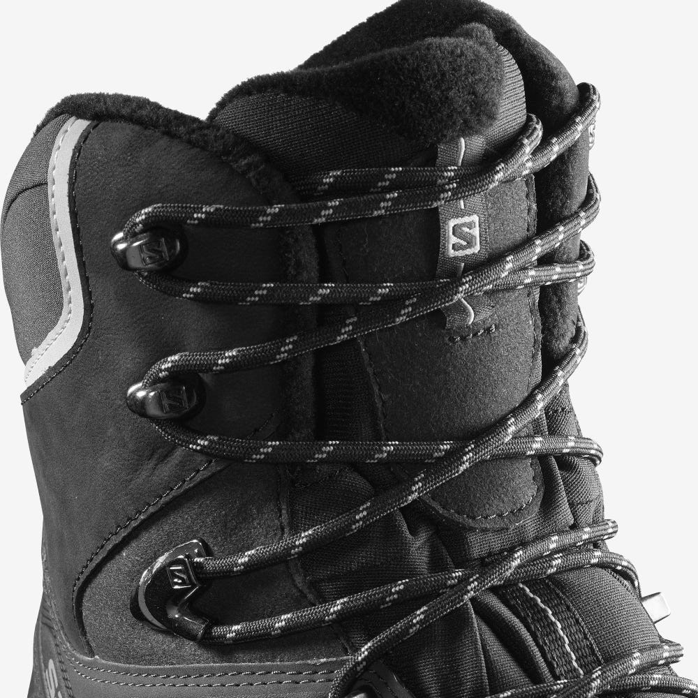 Salomon X ULTRA WINTER CLIMASALOMON™ WATERPROOF 2 Winterschuhe Herren Schwarz | WQB-182065