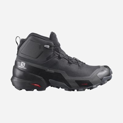 Salomon CROSS HIKE MID GORE-TEX Wanderschuhe Herren Schwarz | GNQ-518907