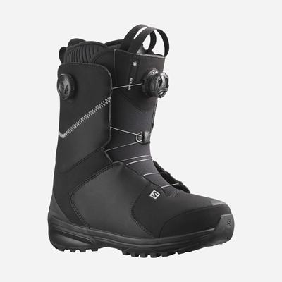 Salomon KIANA DUAL BOA Snowboard-stiefel Damen Schwarz/Silber | DXY-089564