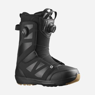 Salomon LAUNCH BOA SJ BOA Snowboard-stiefel Herren Schwarz/Weiß | JKA-187462