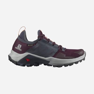 Salomon MADCROSS GORE-TEX Trailrunning Schuhe Damen Bordeaux/Beige | EZD-365718