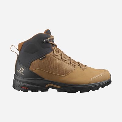 Salomon OUTWARD GORE-TEX Wanderschuhe Herren Braun | RNM-983406