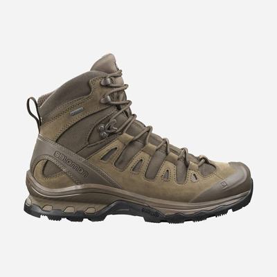 Salomon QUEST 4D GORE-TEX FORCES 2 EN Taktische Stiefel Herren Braun | URO-568237