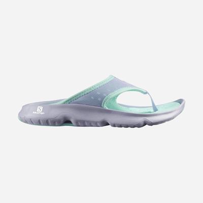 Salomon REELAX BREAK 5.0 Flip Flops Damen Lila/Türkis | GNW-841235