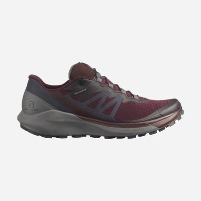 Salomon SENSE RIDE 4 Trailrunning Schuhe Damen Bordeaux/Schwarz | IJP-024615