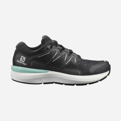 Salomon SONIC 4 Confidence Laufschuhe Damen Schwarz/Weiß | URJ-985703