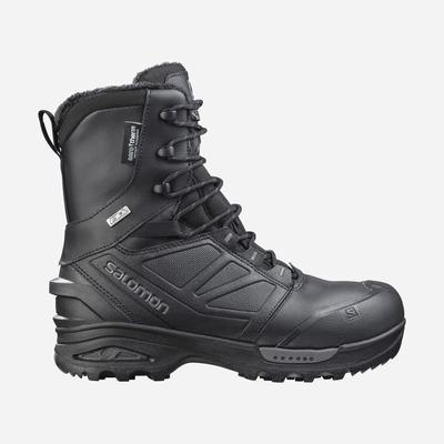 Salomon TOUNDRA FORCES CLIMASALOMON™ WATERPROOF Taktische Stiefel Damen Schwarz | MIG-603897