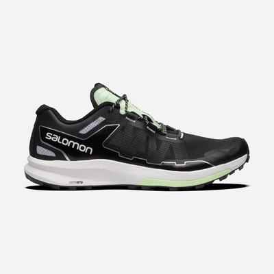 Salomon ULTRA RAID Sneaker Damen Schwarz/Weiß/Grün | ENW-021378