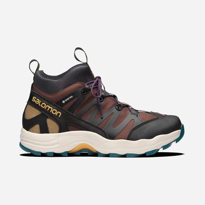 Salomon XA PRO 1 MID GORE-TEX Sneaker Damen Schokolade/Schwarz | JXE-158024