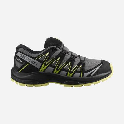 Salomon XA PRO 3D CLIMASALOMON™ WATERPROOF Trailrunning Schuhe Kinder Schwarz | IFX-906541