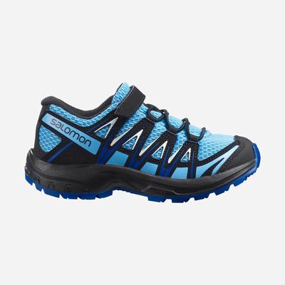 Salomon XA PRO 3D K Trailrunning Schuhe Kinder Blau/Weiß | EGH-750294