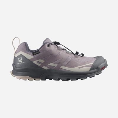 Salomon XA ROGG 2 GORE-TEX Wanderschuhe Damen Grau | OIN-906371