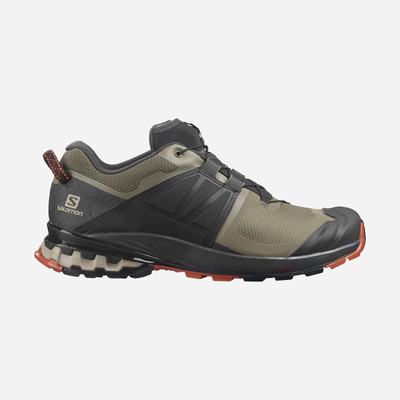 Salomon XA WILD Wanderschuhe Herren Olivgrün/Grau | VLS-324679