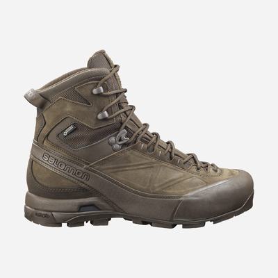 Salomon X ALP GORE-TEX FORCES Taktische Stiefel Damen Braun | PFL-108634