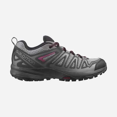 Salomon X CREST Wanderschuhe Damen Grau | JOG-103869