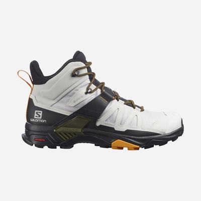 Salomon X ULTRA 4 MID GORE-TEX Wanderschuhe Herren Beige/Schwarz | IFY-158976